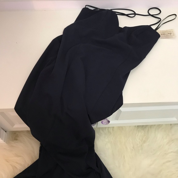 Katie May Luna Crepe Gown Long Formal Dress - Picture 4 of 8